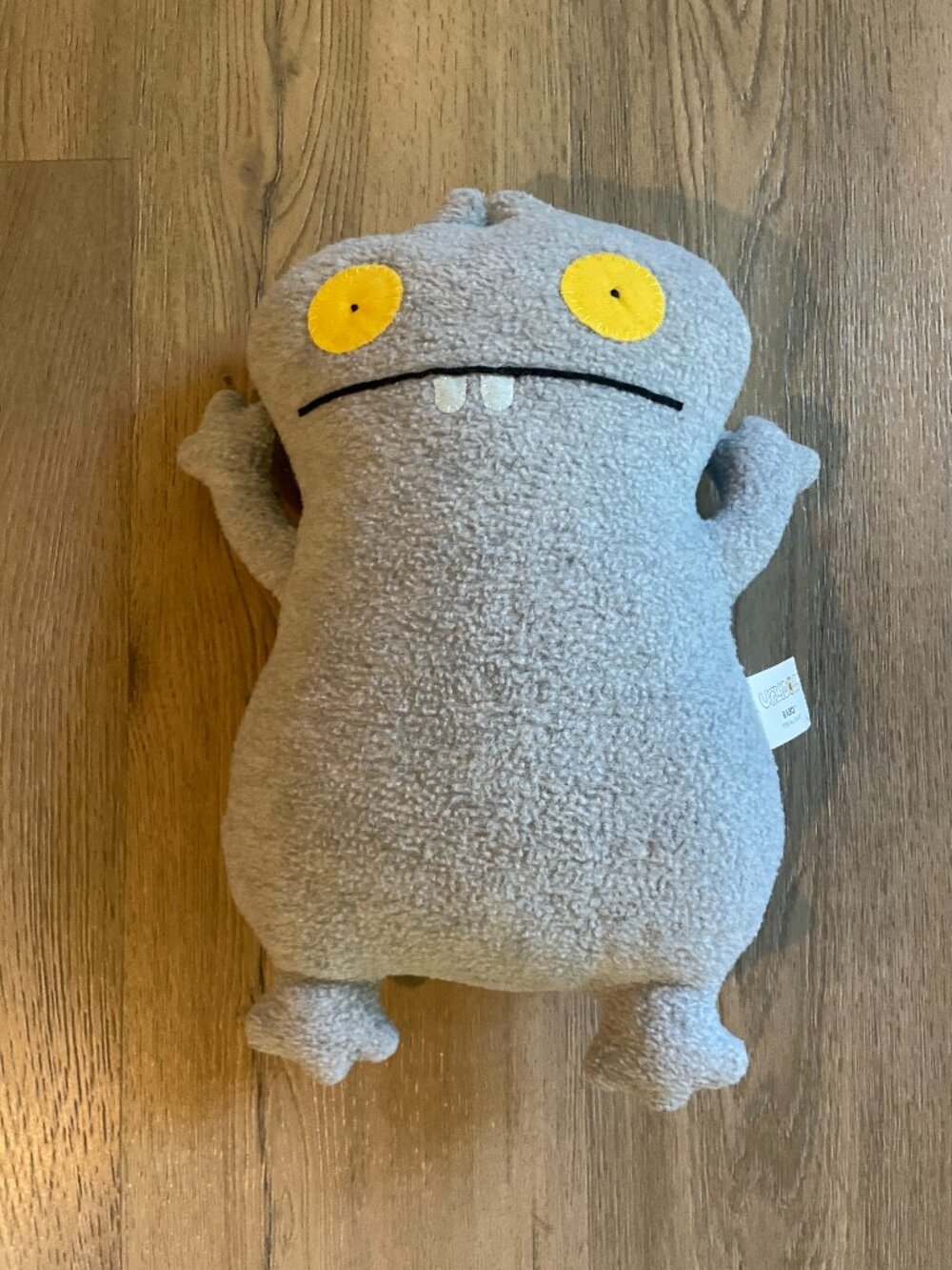Ugly Doll 12 inch Plush Babo Pretty Ugly LLC 2000 rare Grey Vintage!